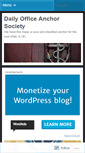 Mobile Screenshot of dailyofficeanchorsociety.com
